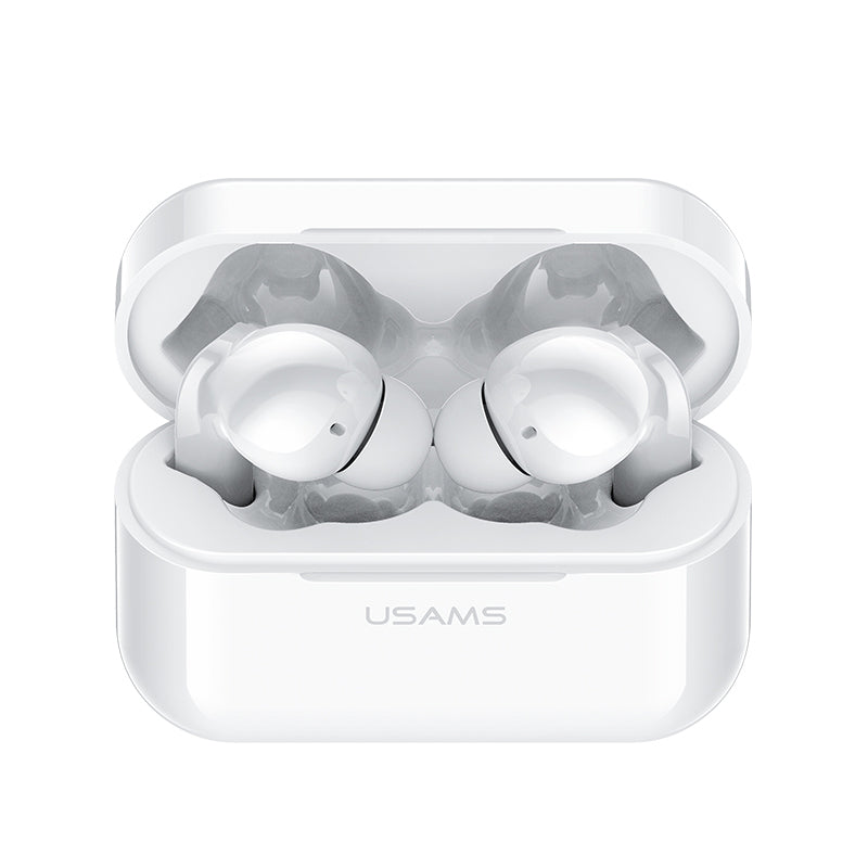 USAMS-LY06 ANC støjreducerende TWS trådløst headset Bluetooth 5.0 stereo øretelefoner USAMS-LY06 ANC støjreducerende TWS trådløst headset Bluetooth 5.0 stereo øretelefoner
